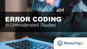 How to Code Errors in Unmoderated Studies