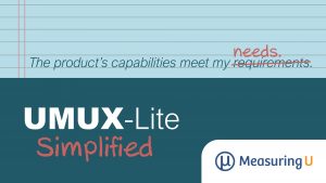 Simplifying the UMUX-Lite