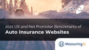 UX and Net Promoter Benchmarks of Auto Insurance Websites