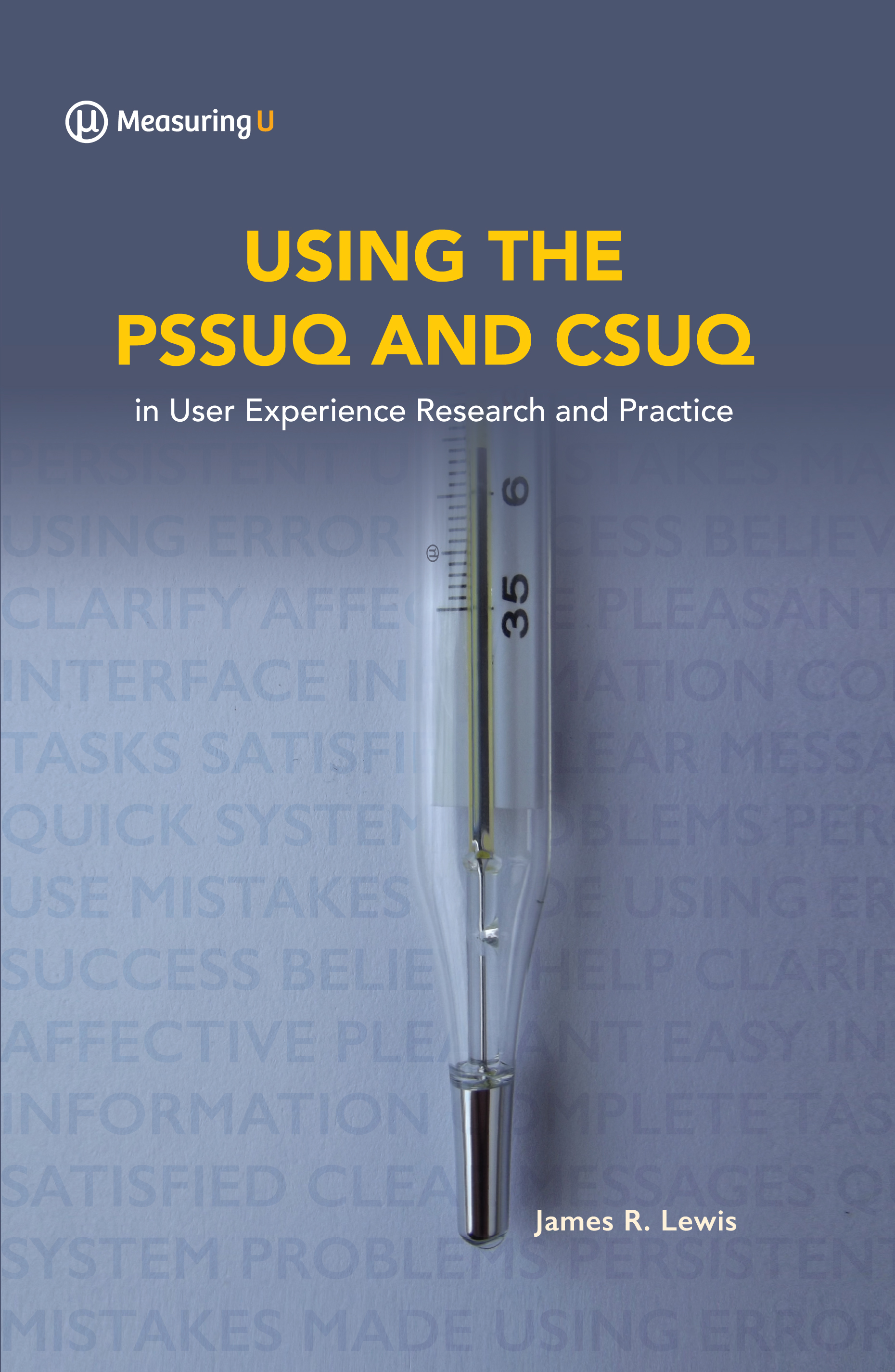 Using the PSSUQ and CSUQ Book (Digital Copy)