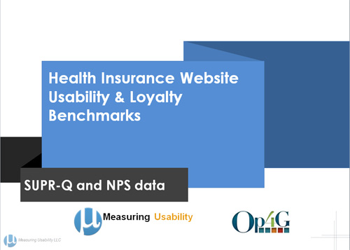 Usability & Net Promoter Benchmarks for Healthcare Websites