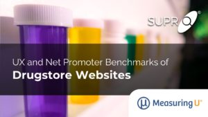 UX and Net Promoter Benchmarks of Drugstore Websites