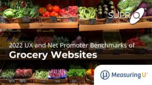 UX and Net Promoter Benchmarks of Grocery Websites