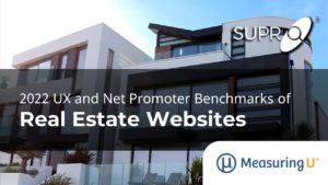 UX and NPS Benchmarks of Real Estate Websites (2022)