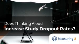 Does Thinking Aloud Increase Study Dropout Rates?