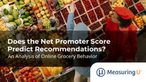 Does the Net Promoter Score Predict Recommendations? An Analysis of Online Grocery Behavior