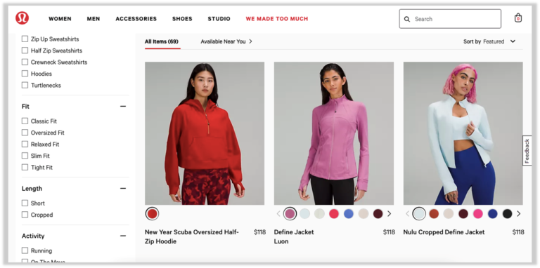 UX and NPS Benchmarks of Clothing Retail Websites (2023) – MeasuringU