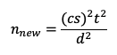 sample size formula for confidence intervals with change in standard deviation