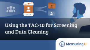 Feature image showing TAC-10 being used for screening and data cleaning